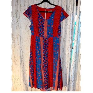 Floral Quilt pattern Dress